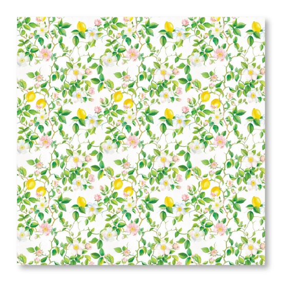 מארז דפי קארדסטוק 12" - פריחה איטלקית