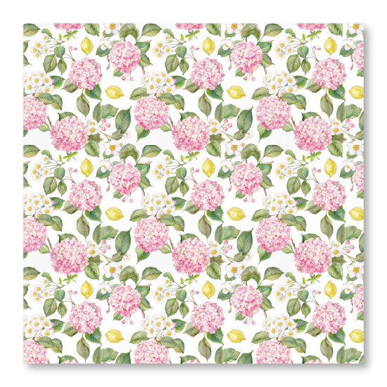 מארז דפי קארדסטוק 12" - פריחה איטלקית