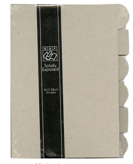 Bazzill 9X12 Chipboard Dividers