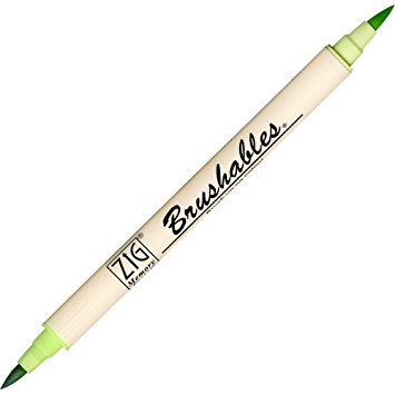 Zig Brushable Marker Pen - 402 Kiwi