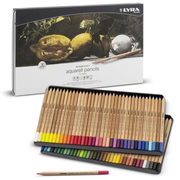 סט 72 עפרונות אקוורל - REMBRANDT Aquarell