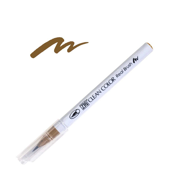 טוש Zig Real Brush - 066 Dark Oatmeal