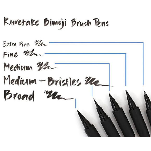 ZIG Kuretake Bimoji Fude Brush Pen- Super Fine