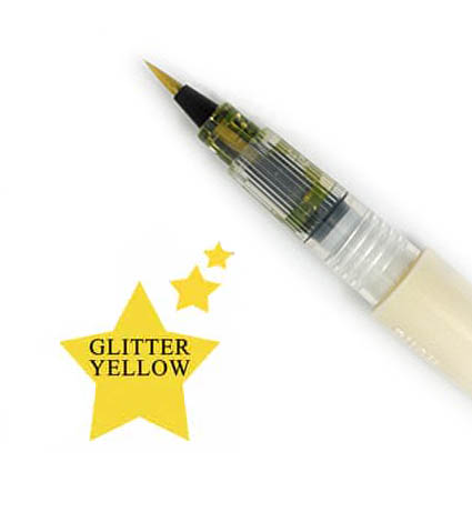 Wink Of Stella - Shimmer Brush Marker - Yellow