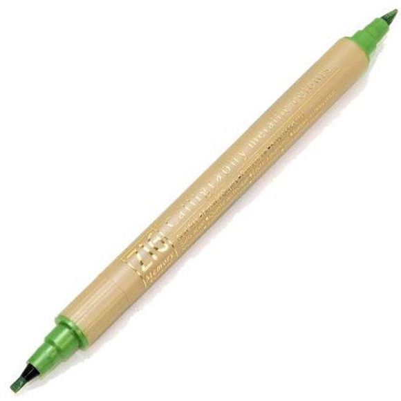 ZIG Calligraphy Metallic Marker - Light Green