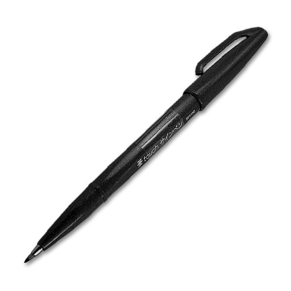 עט Brush Tip Sign Pen - Black