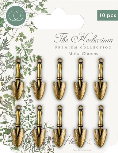 עיטורי מתכת - Craft Consortium The Herbarium Metal Charms