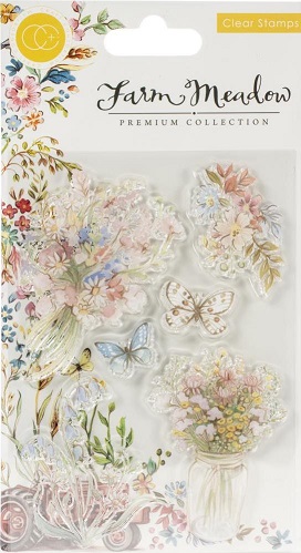 חותמות סיליקון - Craft Consortium - Florals