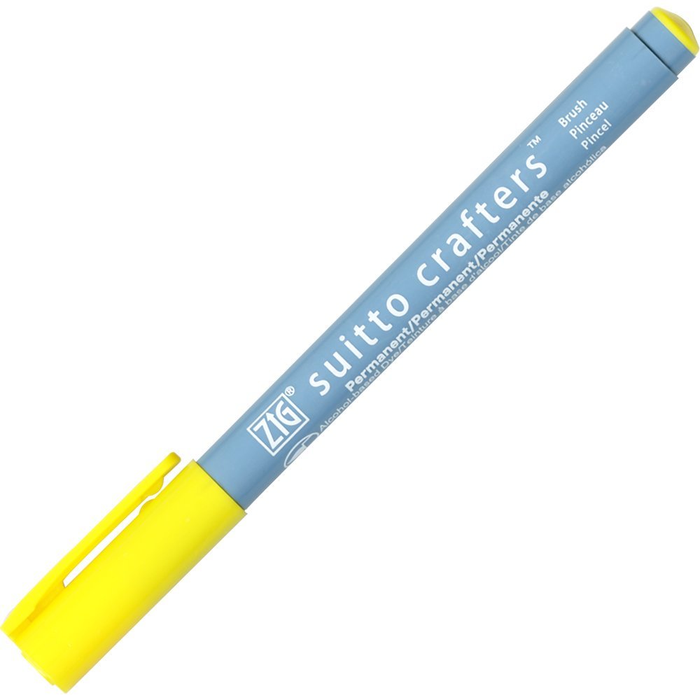 Zig Suitto Crafter Brush - Yellow