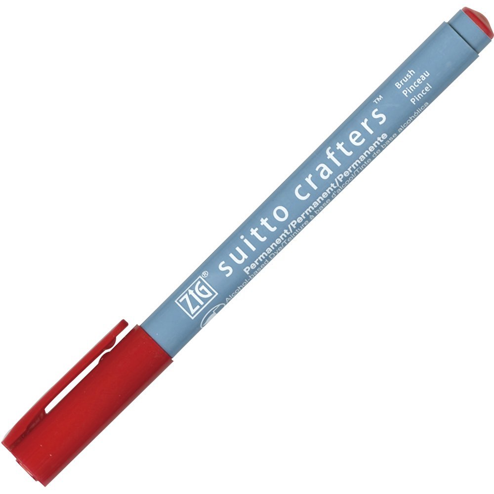 Zig Suitto Crafter Brush - Red