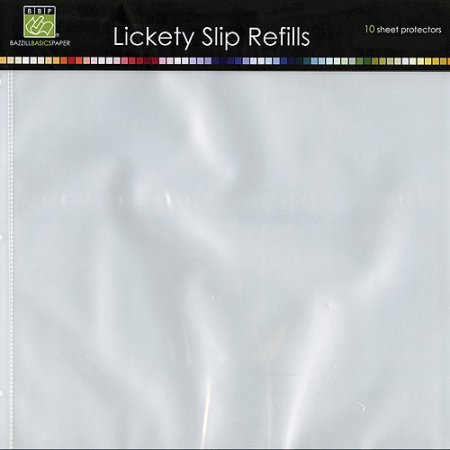 שמרדפים לאלבום - Bazzill 8X8 Lickety Slip Refills