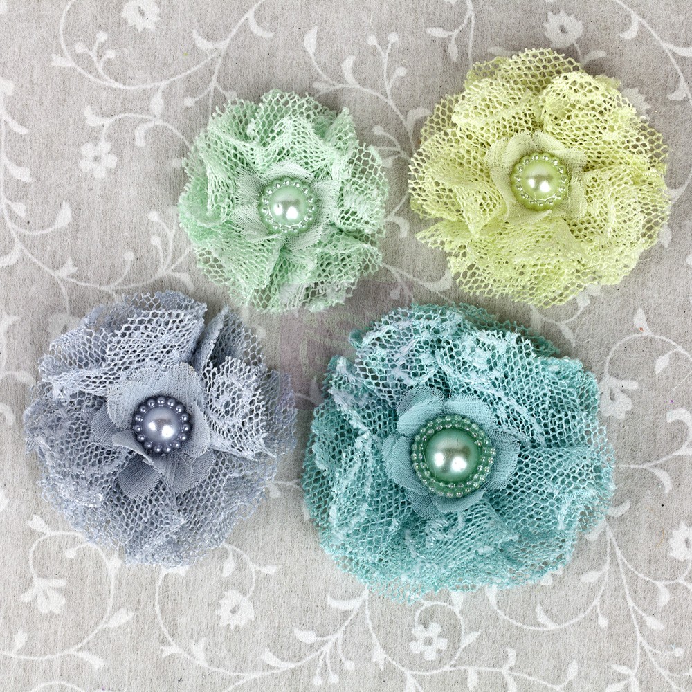 Fabric Flowers - Merci Springtime
