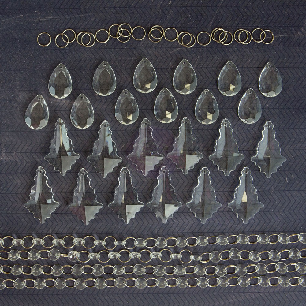 DIY Chandelier Adornments