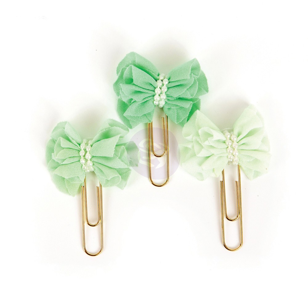 My Prima Planner Clips - Soft Mint