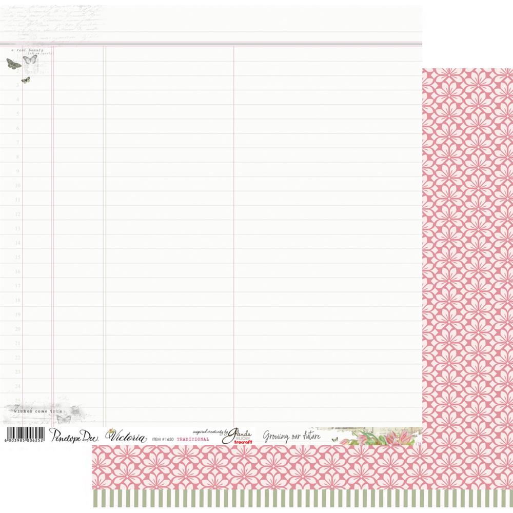דף קארדסטוק 78 Victoria - Traditional