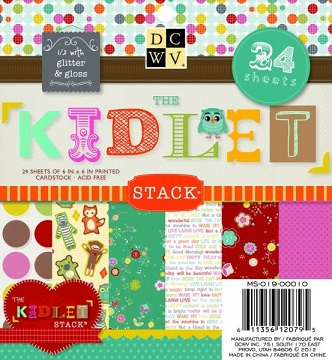 מארז קארדסטוק 6" - Paper Pad - Kidlet