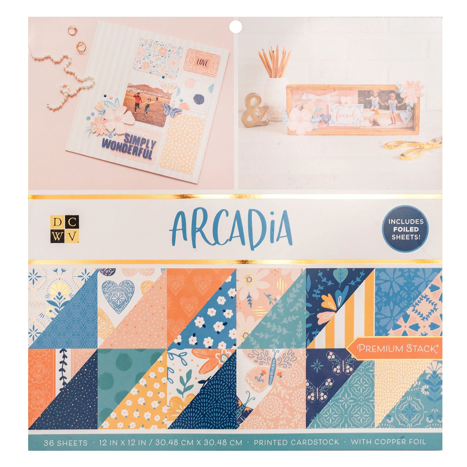 מארז קארדסטוק 12&quot; Arcadia