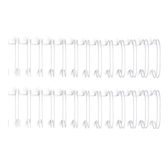 ספירלה לכריכה - Cinch Wires 1.25&quot; White