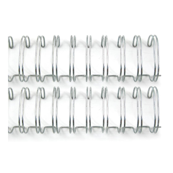ספירלה לכריכה - Cinch Wires 1&quot; Silver