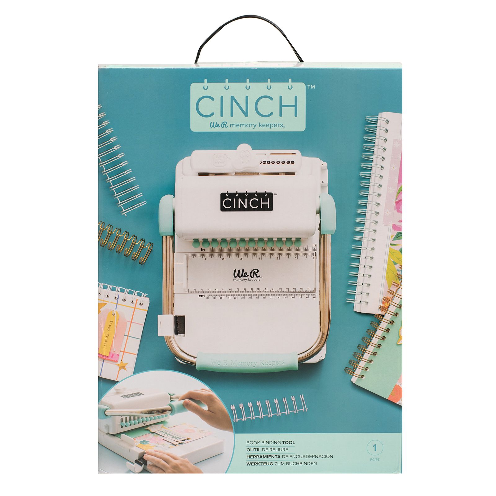 מכשיר לכריכת ספירלה - Cinch Book Binding Machine