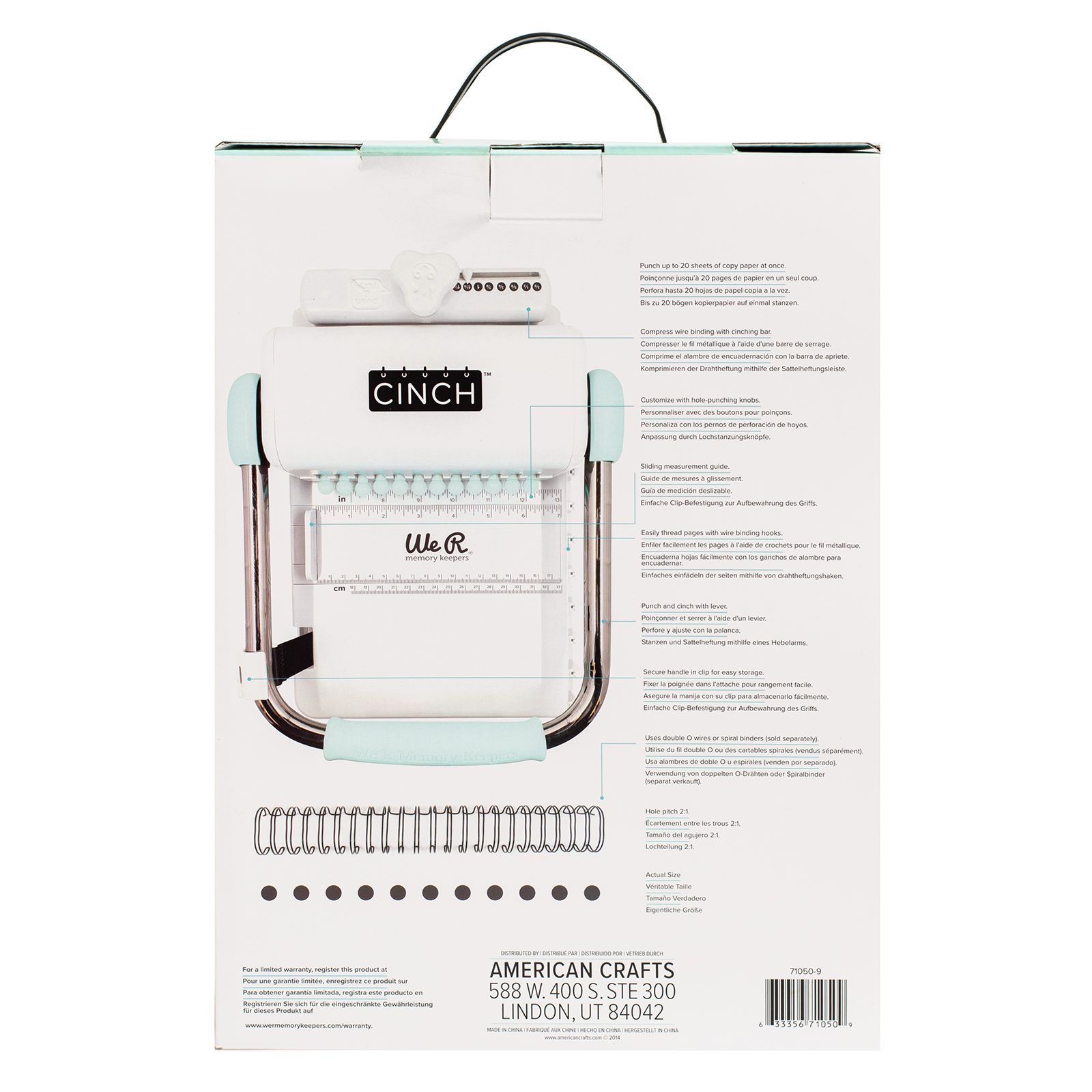 מכשיר לכריכת ספירלה - Cinch Book Binding Machine
