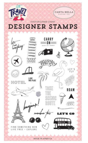 חותמות סיליקון - LET'S GO - Designer Stamps