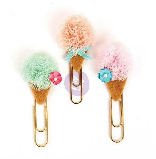 My Prima Planner Clips - Snow Cones