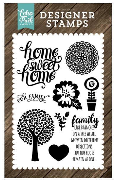 חותמות סיליקון - FAMILY HOME - Designer Stamps