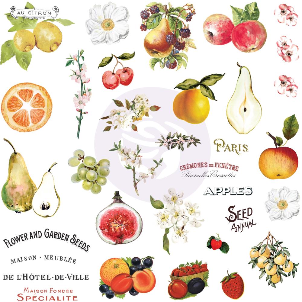 מדבקות - Fruit Paradise Ephemera Stickers