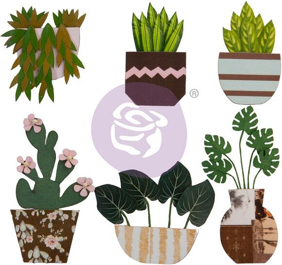 חיתוכי נייר - Prima - Golden Desert Collection - Cactus