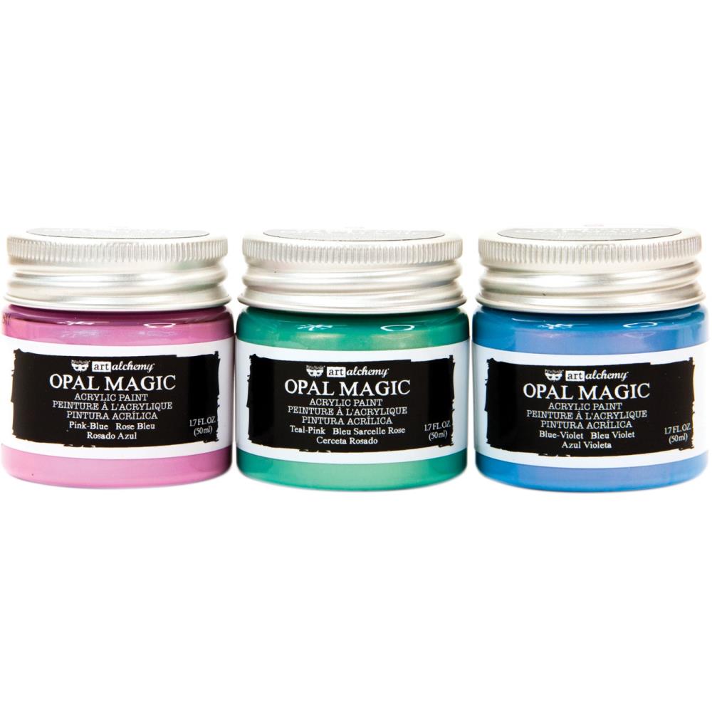 Opal Magic Acrylic Paint Set 3/Pkg - Unicorn