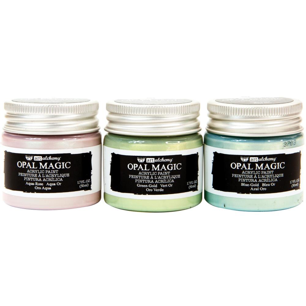 Opal Magic Acrylic Paint Set 3/Pkg - Pastel