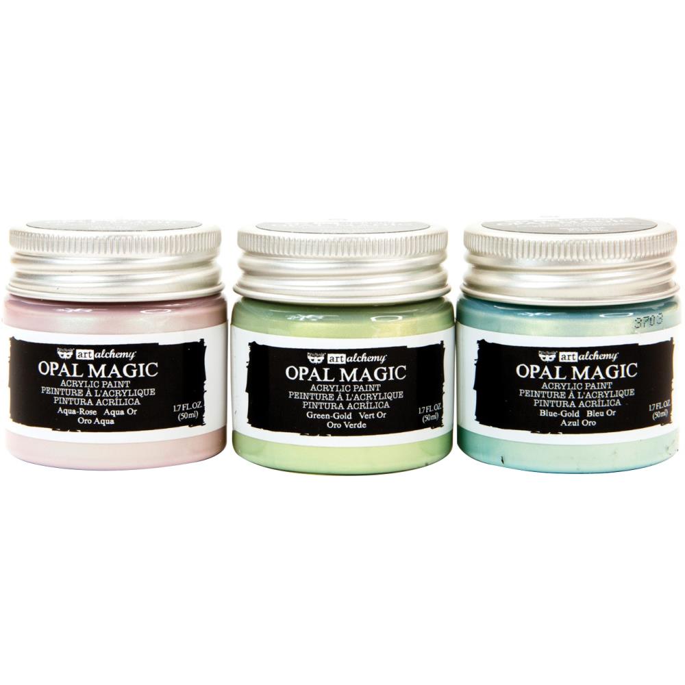 Opal Magic Acrylic Paint Set 3/Pkg - Pastel