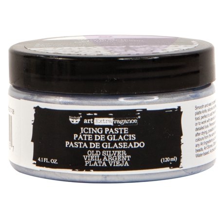 Finnabair Art Extravagance Icing Paste - Old Silver