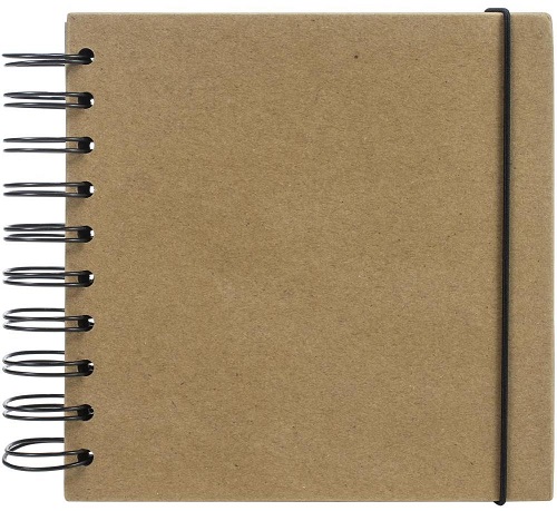 אלבום למיקסד מדיה - Memory Hardware Chipboard Journal