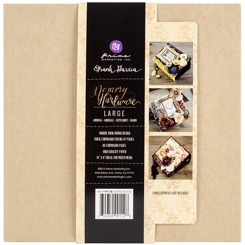 בסיס לאלבום צ&#39;יפבורד Memory Hardware Chipboard Journal LARGE