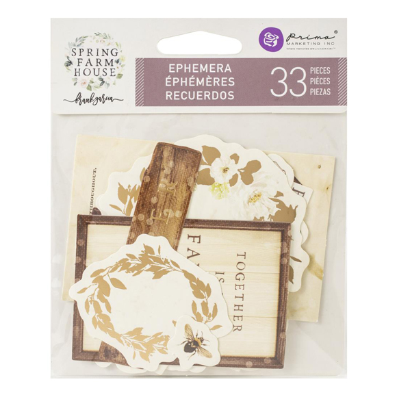 חיתוכי קארדסטוק - Spring Farmhouse