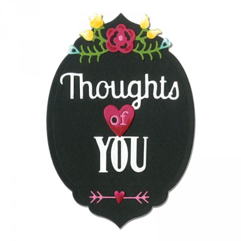 סט תבניות חיתוך - Thinlits Die Set - Thoughts of You
