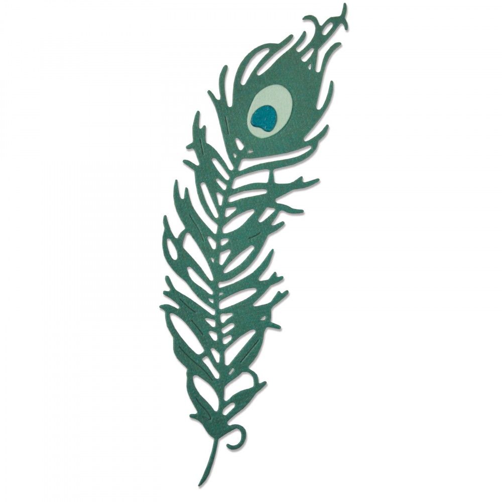 סט תבניות חיתוך - Thinlits Die Set - Peacock Feather