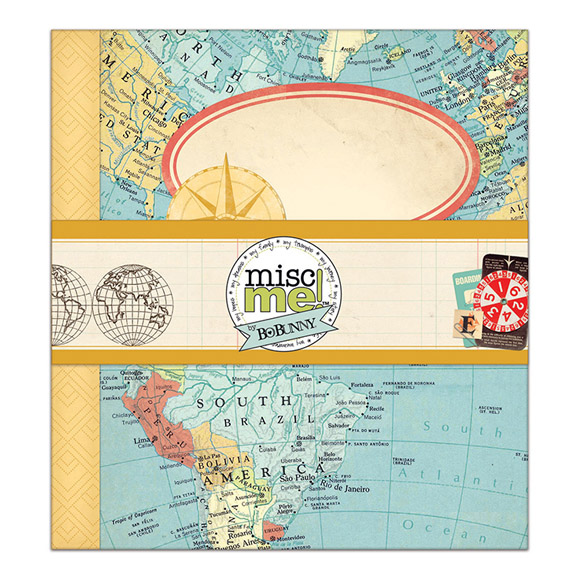 אוגדן Souvenir Collection - Misc Me - 8 x 9 Binder