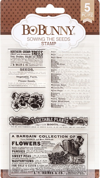 חותמות סיליקון - Cottontail Collection - Sowing the Seeds