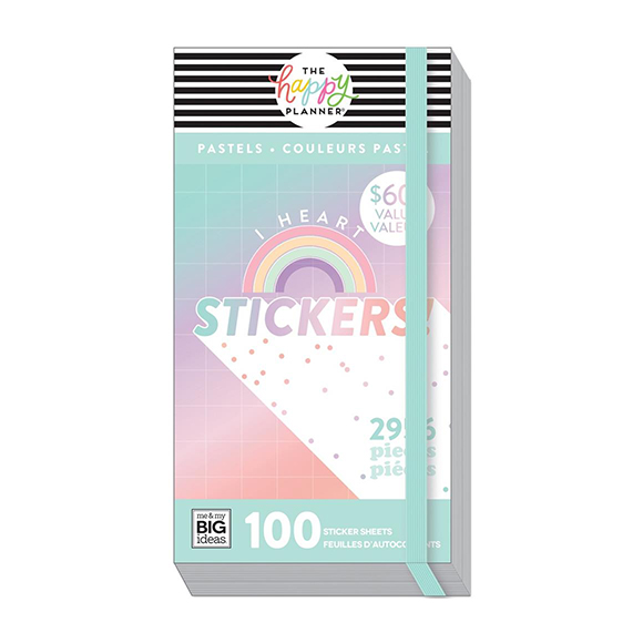 ספר מדבקות Happy Planner Sticker - Pastels