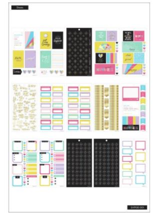ספר מדבקות - Happy Planner Sticker Value Pack -  Rock This