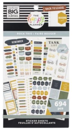 ספר מדבקות - Happy Planner Sticker Value Pack - Rock This