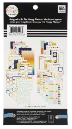 ספר מדבקות - Happy Planner Sticker Value Pack - Good Vibes