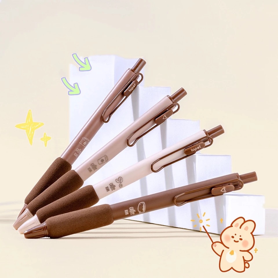 סט עטים מעוצב Coffee Soft Bread