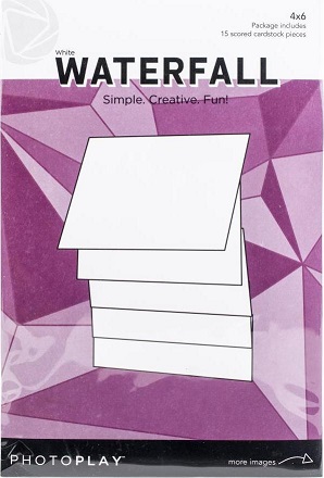 אלבום מפל לבן 6"*4" - Maker Series Manual - White Waterfall