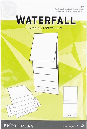 אלבום מפל לבן 4"*4" - Maker Series Manual - White Waterfall