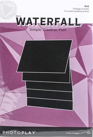 אלבום מפל שחור 6&quot;*4&quot; - Maker Series Manual - Black Waterfall