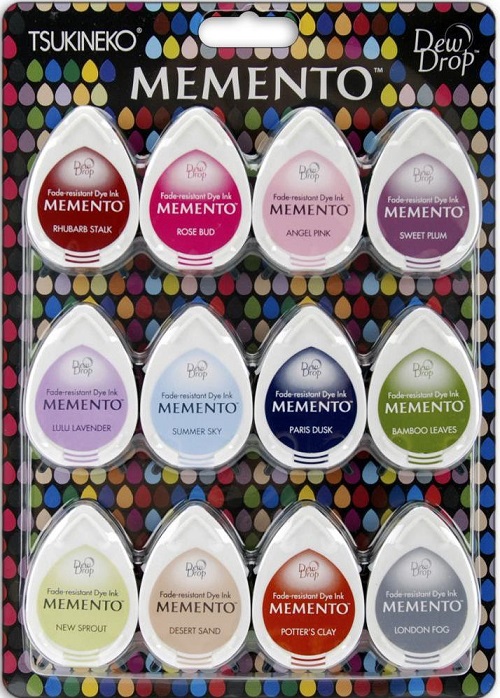 מארז דיו ממנטו - Memento Dew Drop Dye Ink Sorbet Scoops